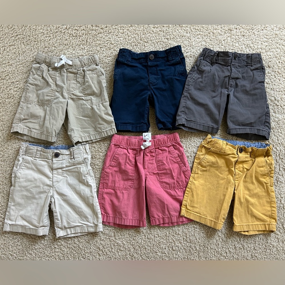 Kids' Multi-Color Shorts Set Bundle